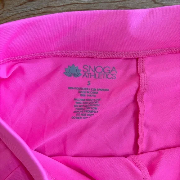Snoga Skort Small Pink Ankle Fit 22” Sugar Plum New With Tags Pockets Modest - Picture 3 of 7